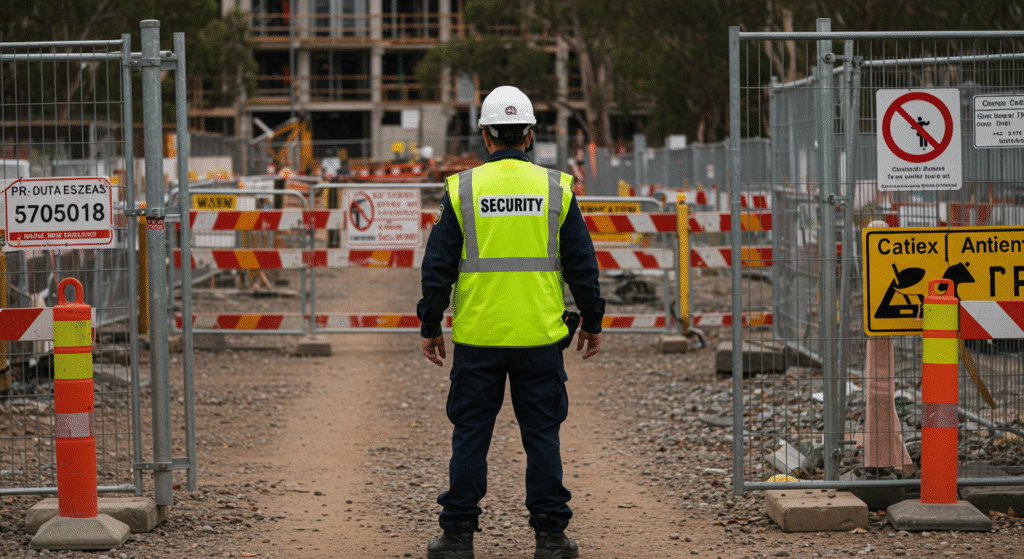 construction site security