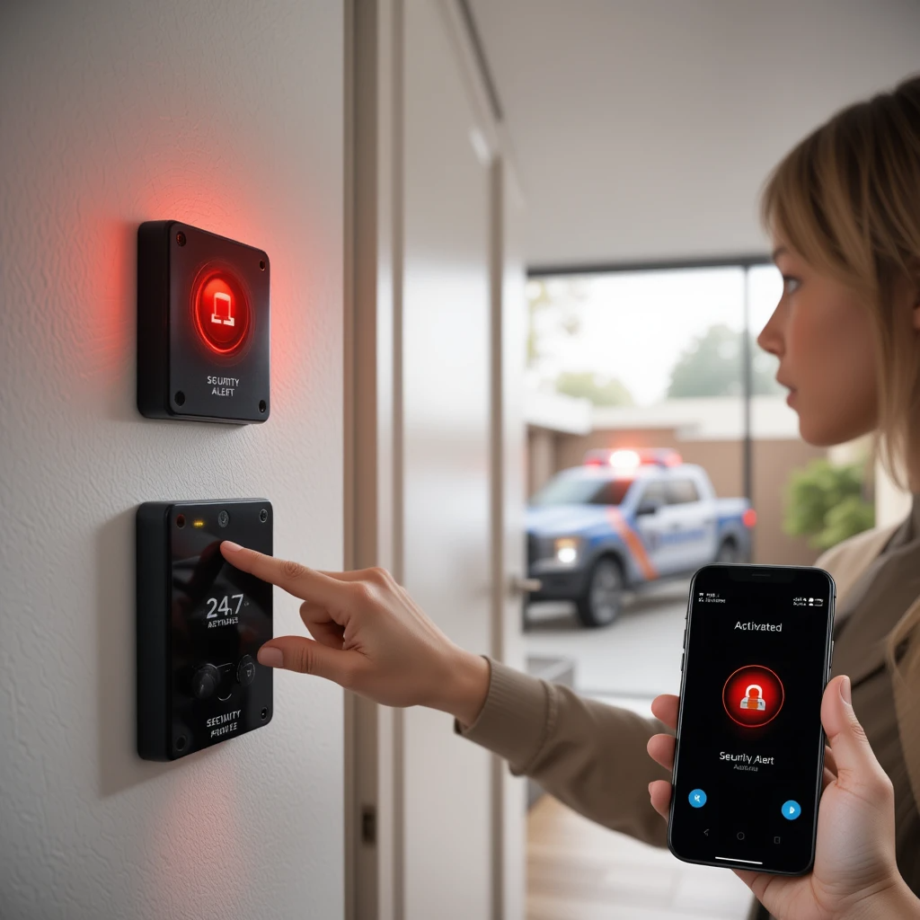 panic alarm system for home