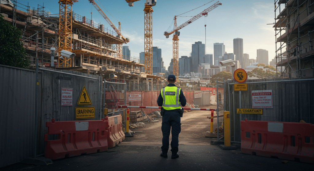 construction site security